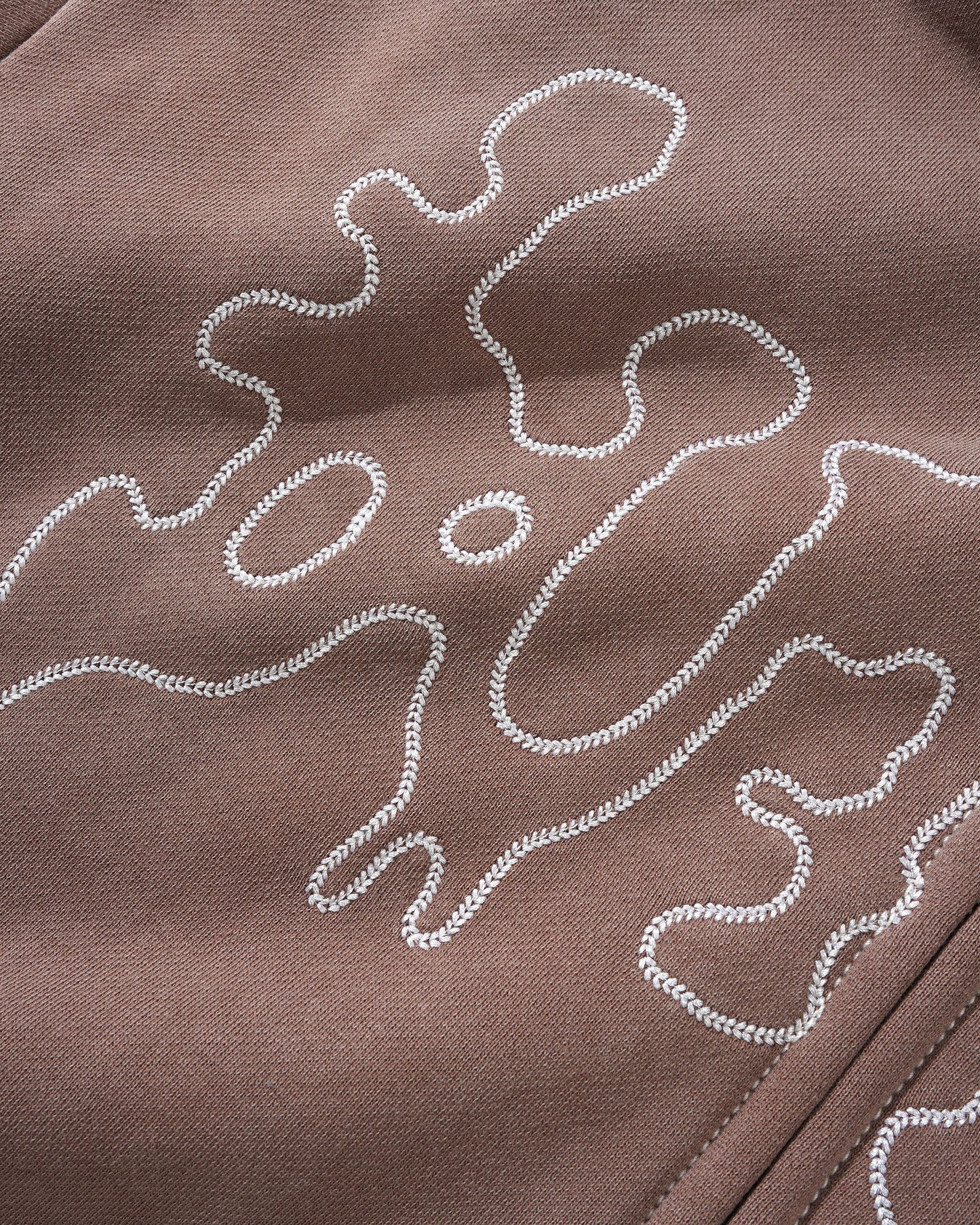 Butter Goods Blotch Zip-Thru Hoodie - Washed Berry