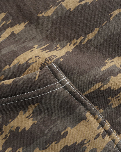 Butter Goods Blotch Zip-Thru Hoodie - Washed Camo