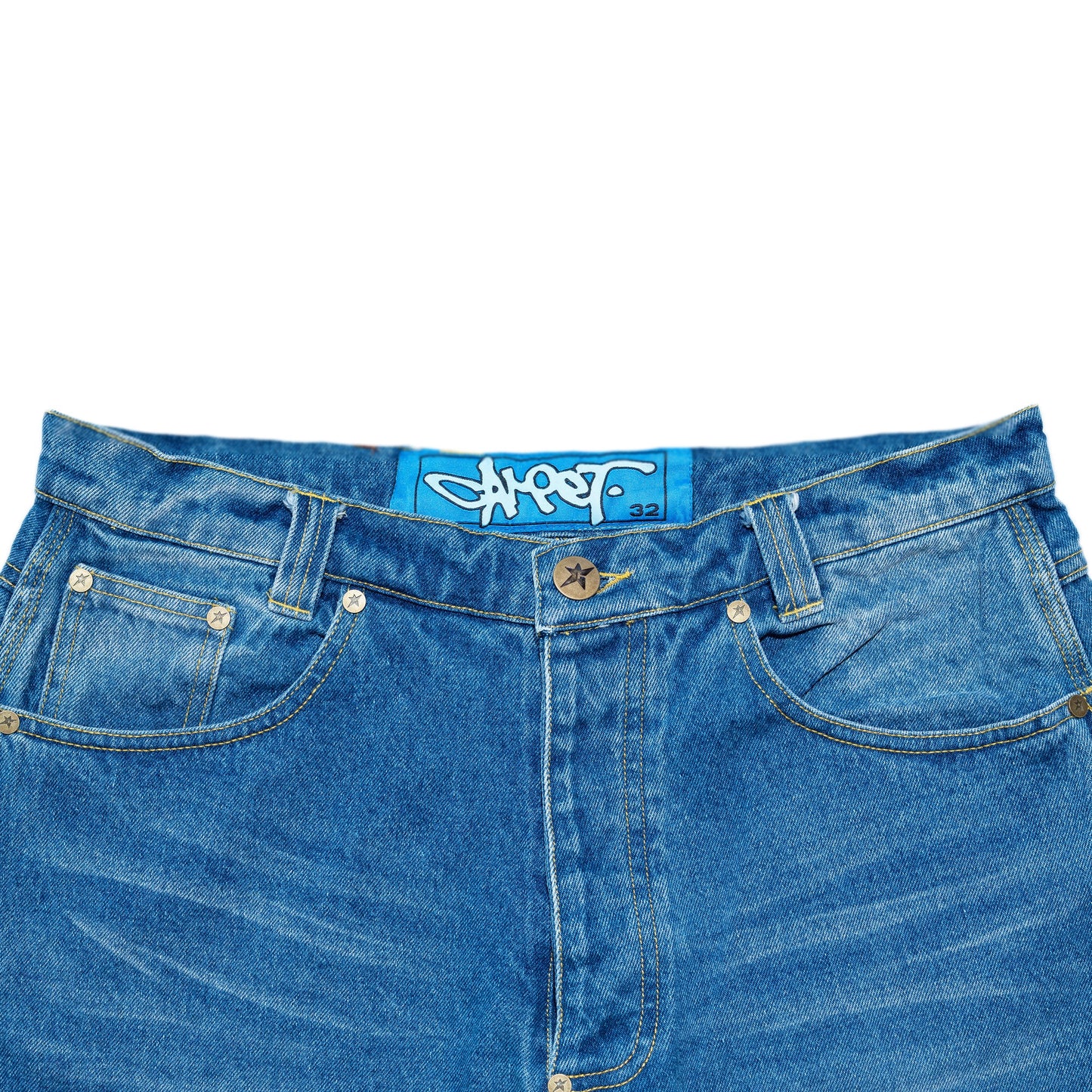 Carpet Company C-Star Stitch Denim - Fade Blue