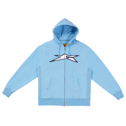 Carpet Company Bizarro Zip Hoodie - Ice Blue