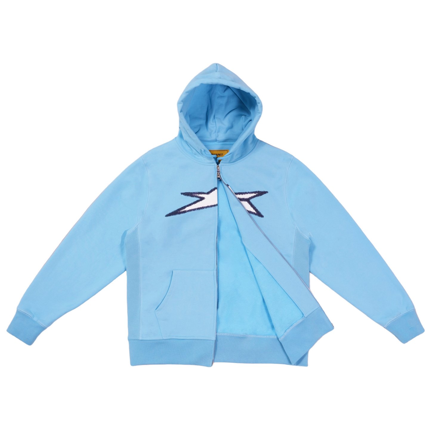 Carpet Company Bizarro Zip Hoodie - Ice Blue