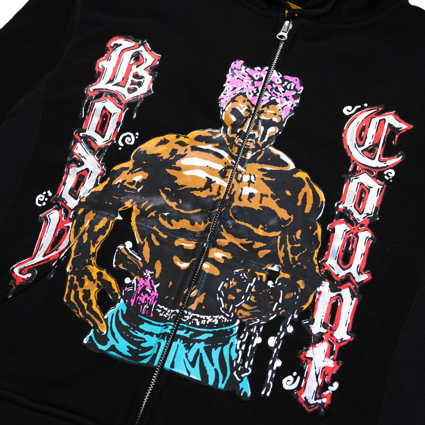 Carpet Company Body Count Zip Hoodie - Black