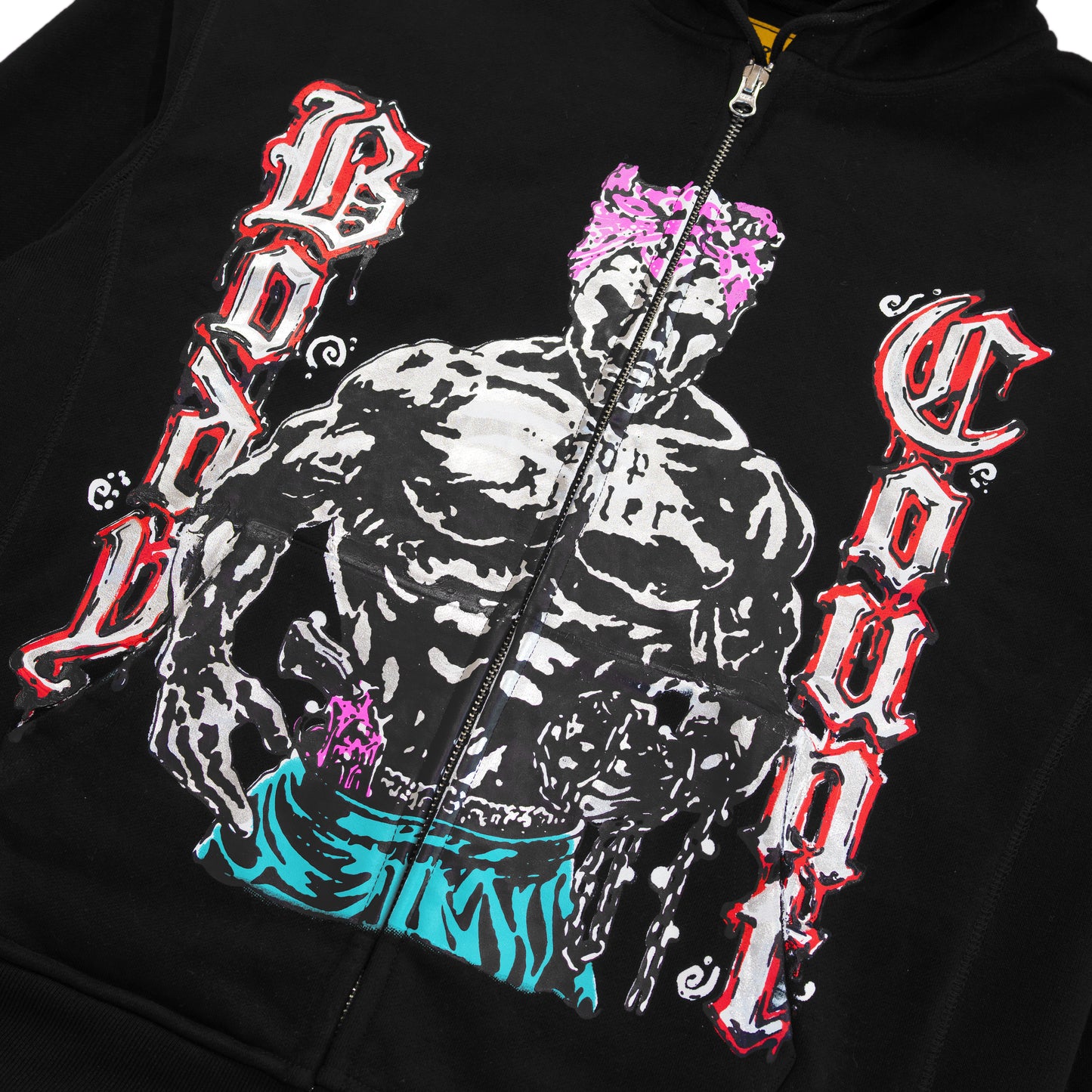 Carpet Company Body Count Zip Hoodie - Black