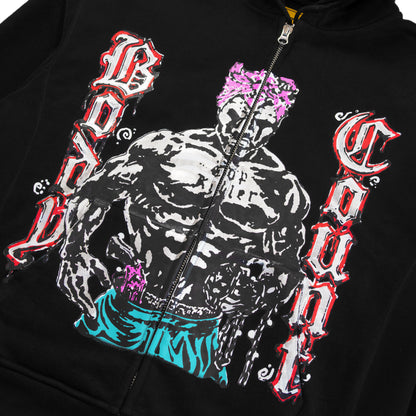 Carpet Company Body Count Zip Hoodie - Black