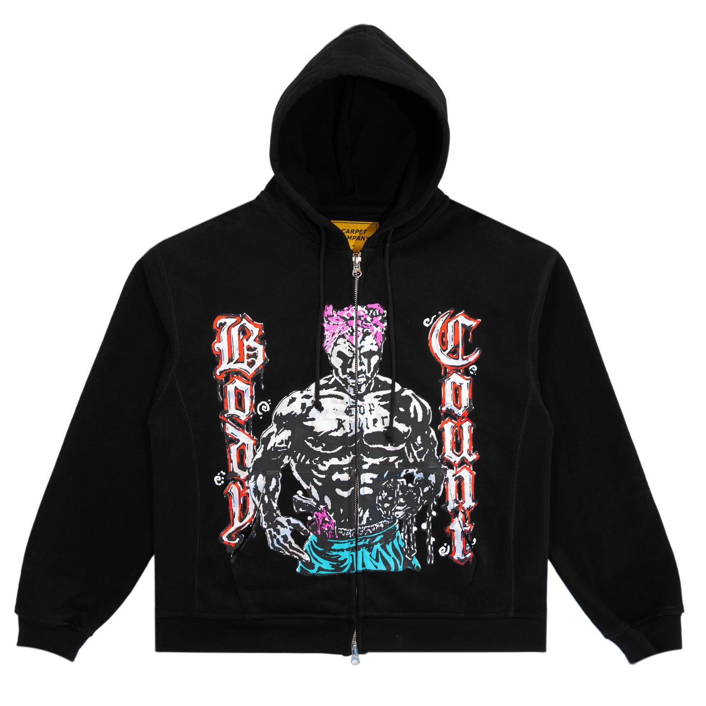 Carpet Company Body Count Zip Hoodie - Black