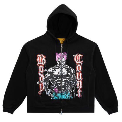 Carpet Company Body Count Zip Hoodie - Black