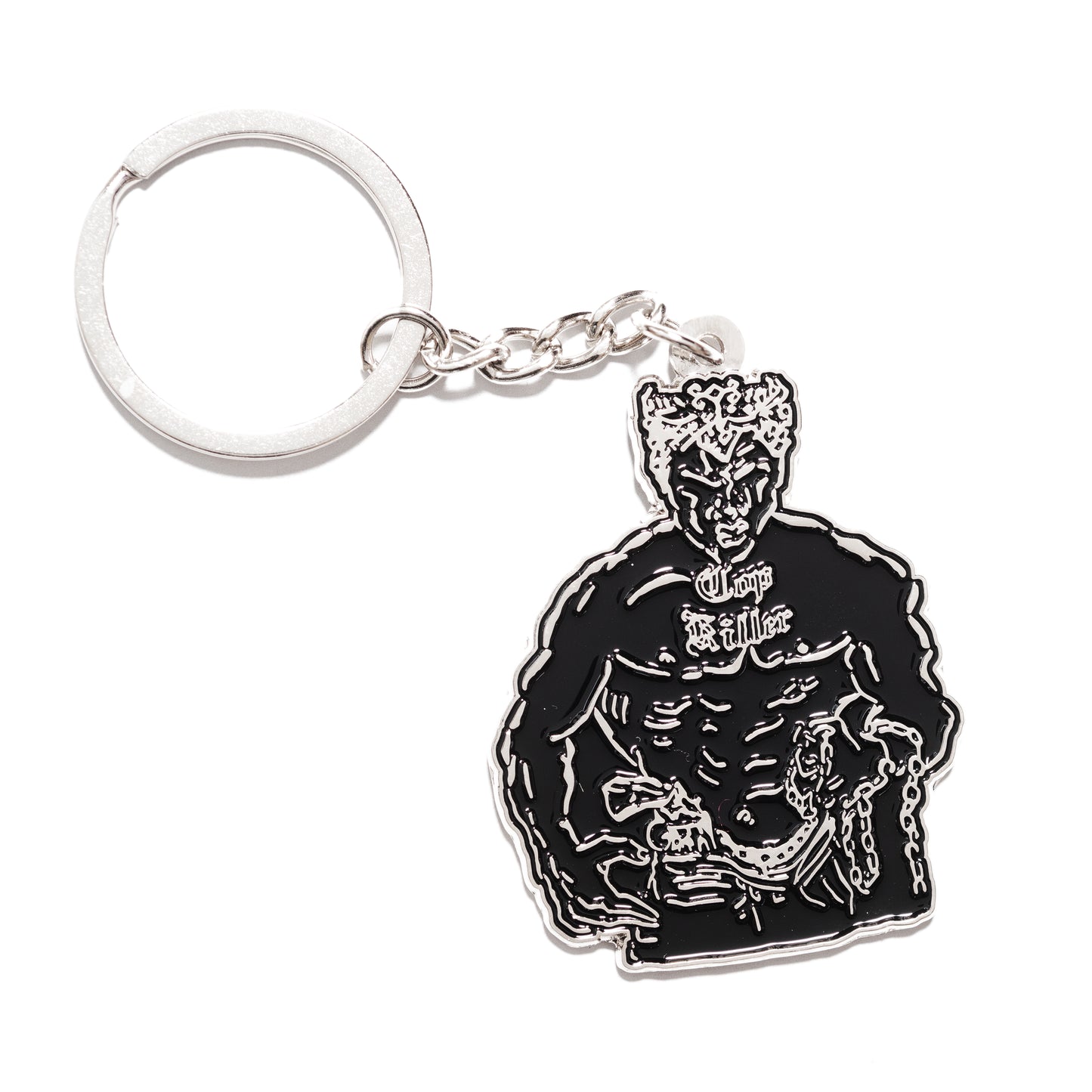 Carpet Company Body Count Enamel Keychain - Black