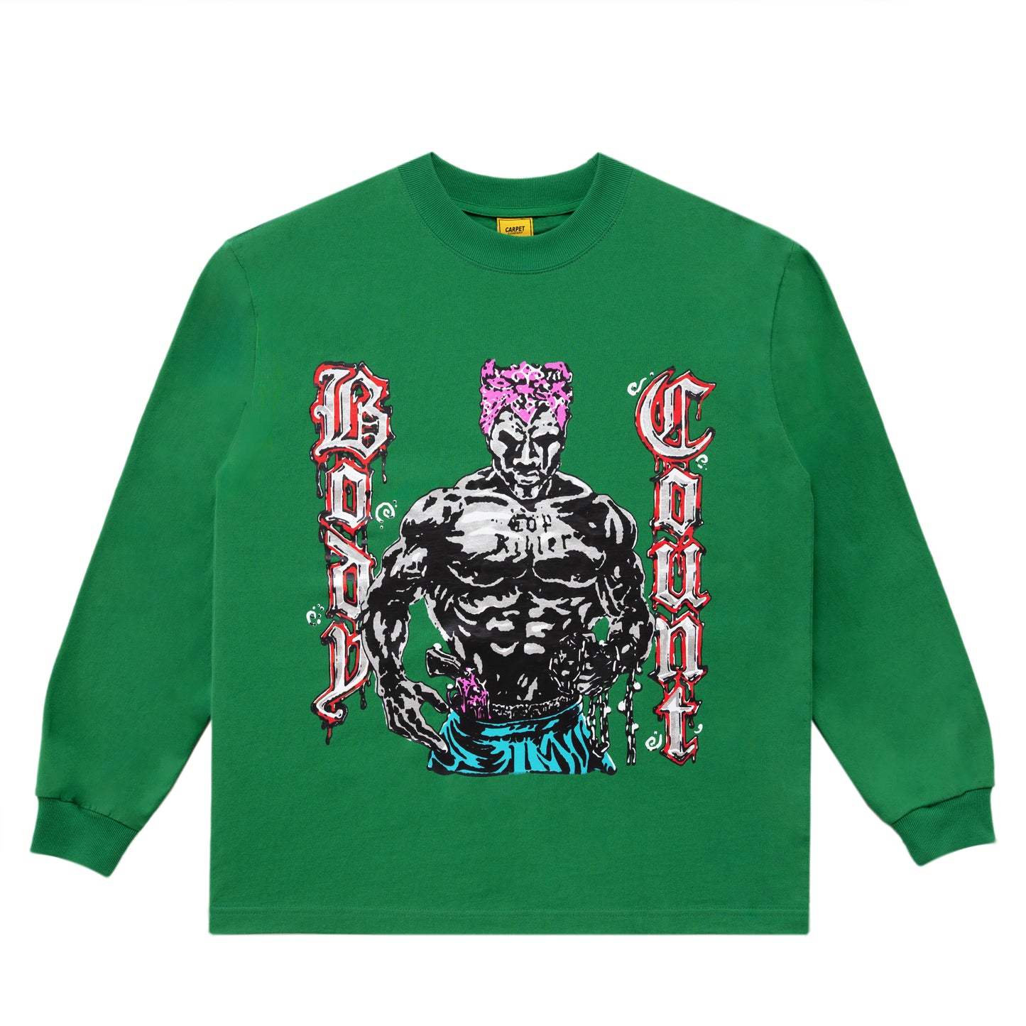 Carpet Company Body Count Longsleeve - Green