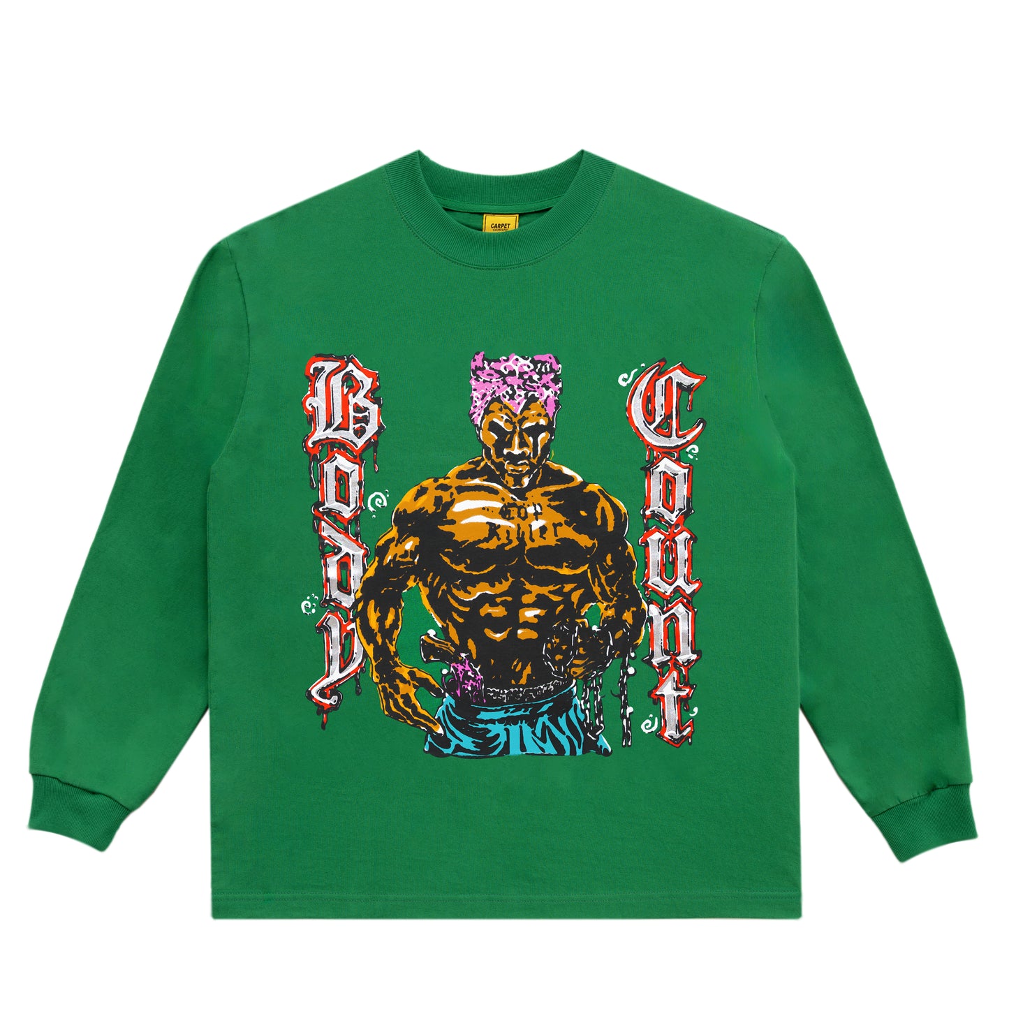 Carpet Company Body Count Longsleeve - Green