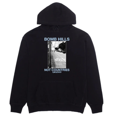 GX1000 Bomb Hills Hoodie - Black/Powder Blue