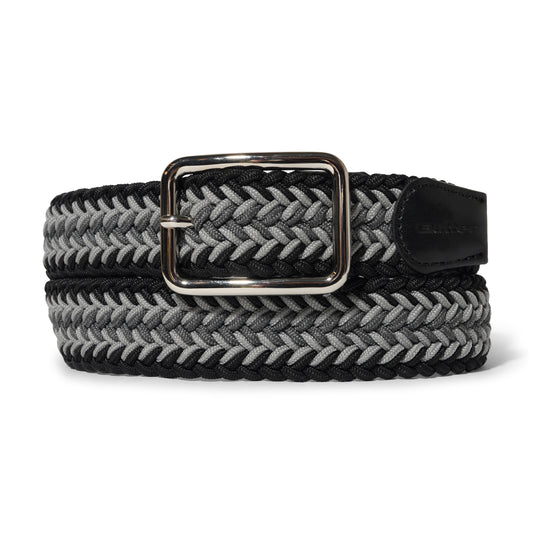 Butter Goods Braided Belt - Black/Grey