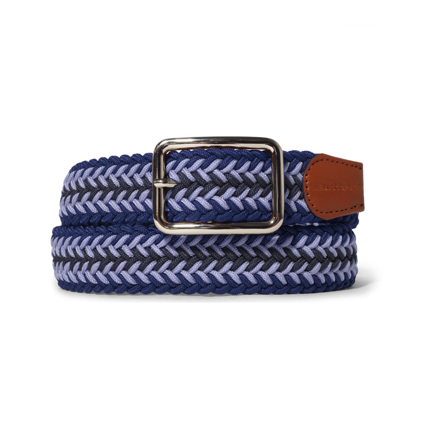 Butter Goods Braided Belt - Navy