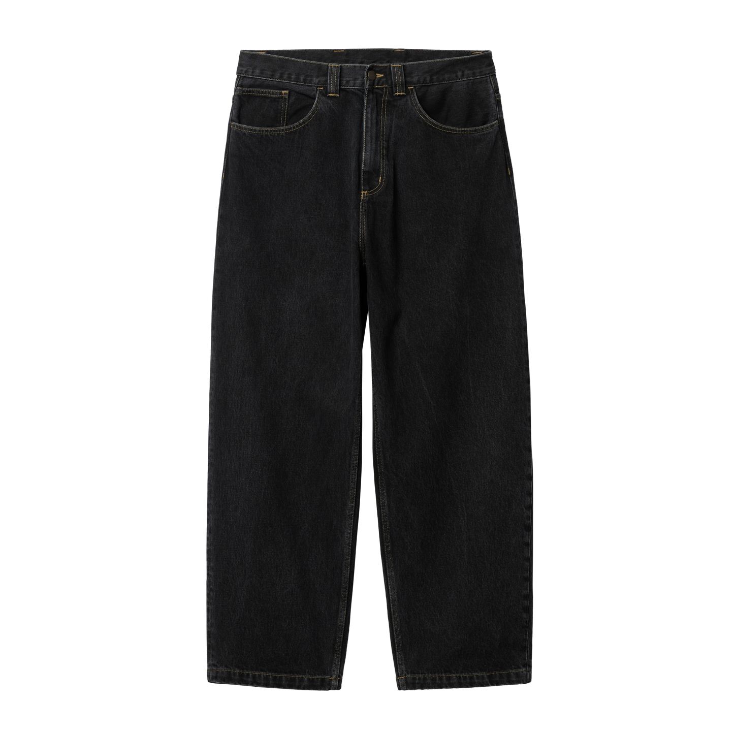 Carhartt WIP Brandon Pant - Black Stone Washed