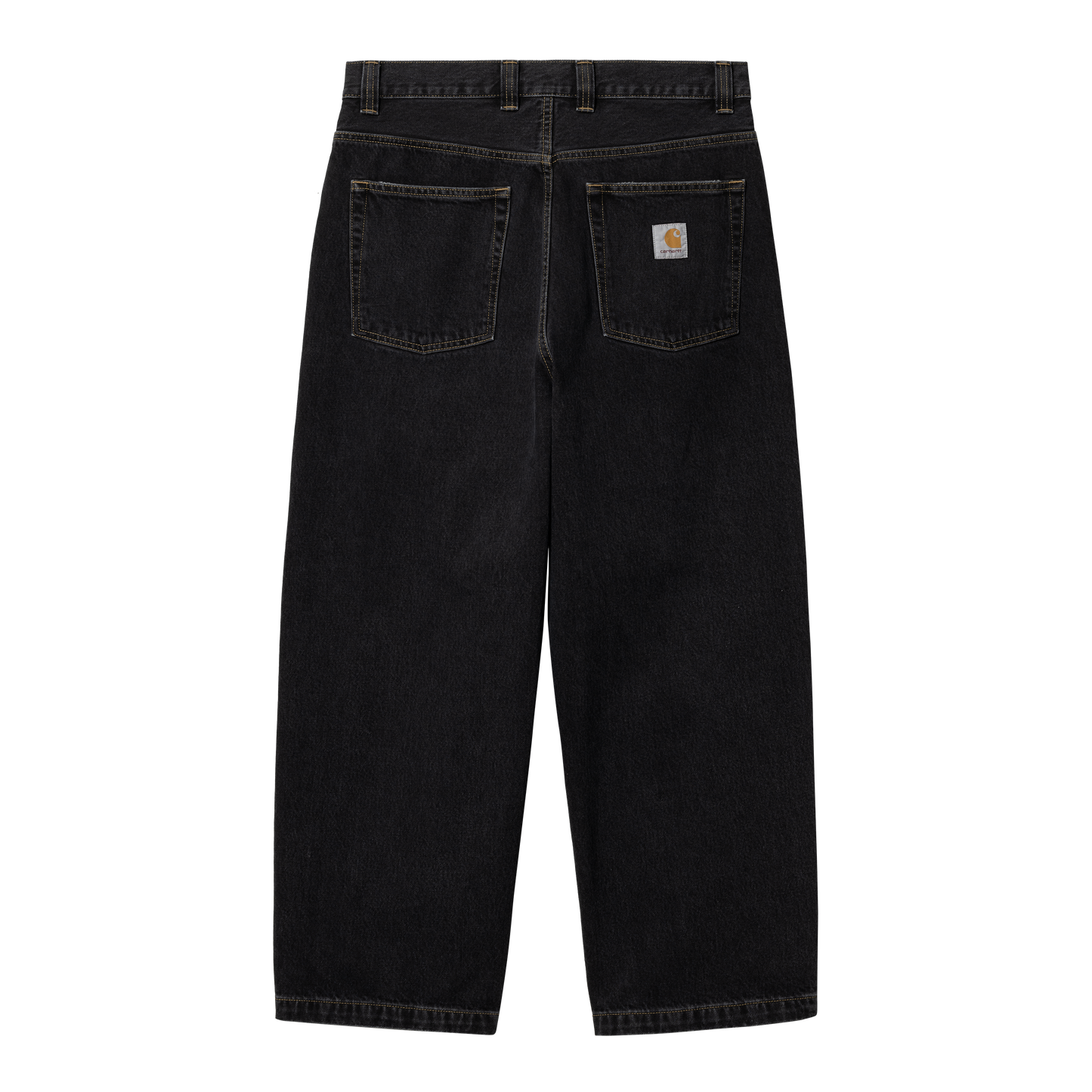 Carhartt WIP Brandon Pant - Black Stone Washed