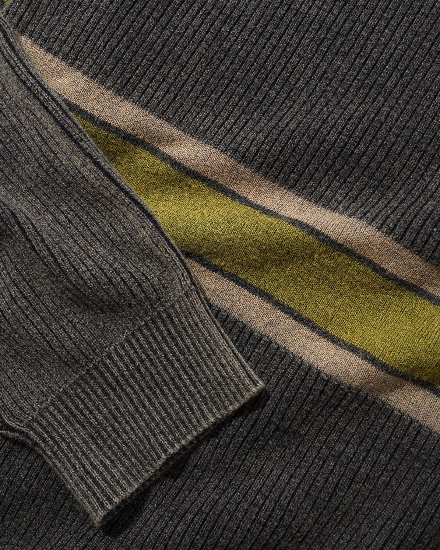 Butter Goods Break Knit Sweater - Washed Black