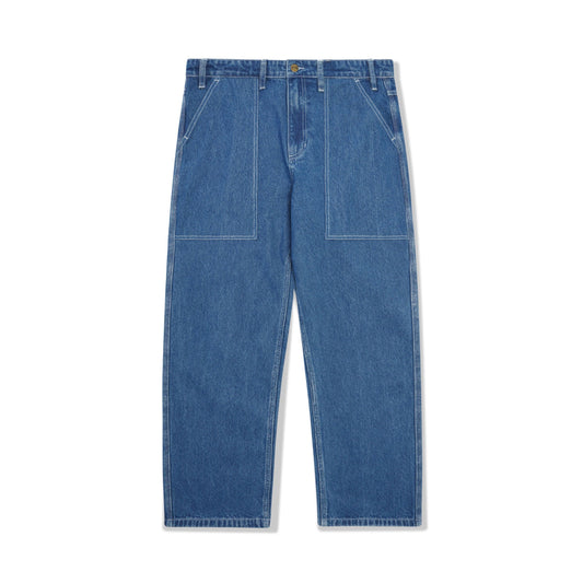 Butter Goods Breakdown Relaxed Denim Jeans - Solid Blue