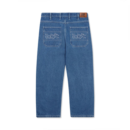 Butter Goods Breakdown Relaxed Denim Jeans - Solid Blue