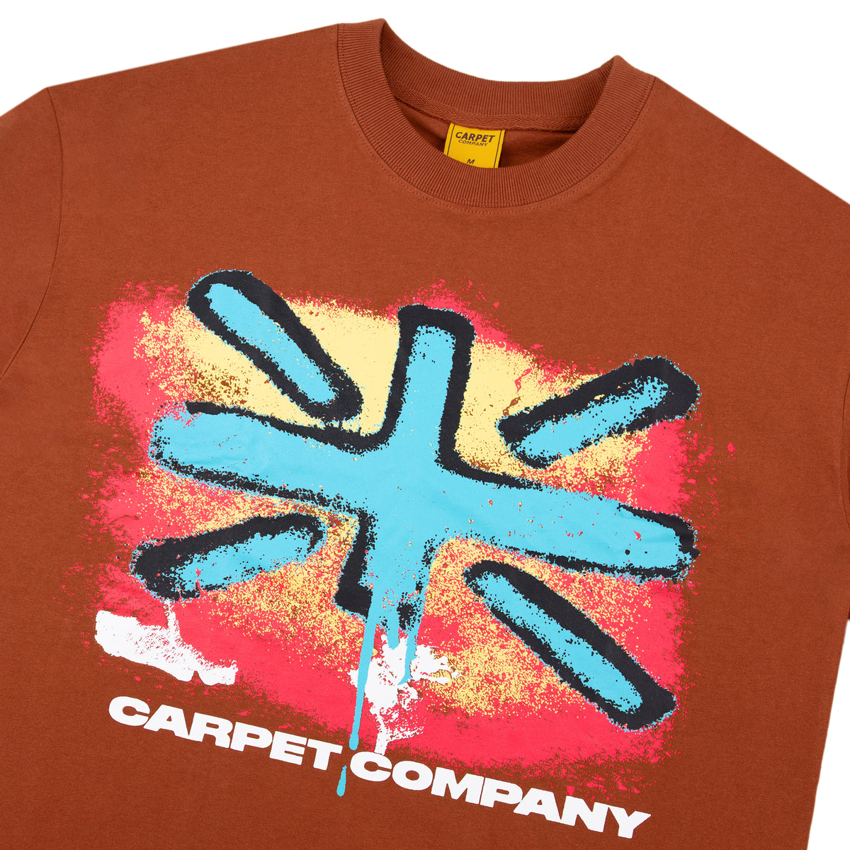 Carpet Company Union Jack Tee - Brown