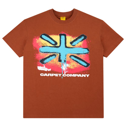 Carpet Company Union Jack Tee - Brown