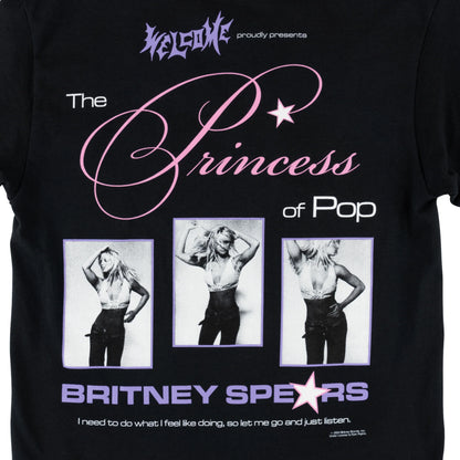 Welcome X Britney Spears Princess Tee - Black