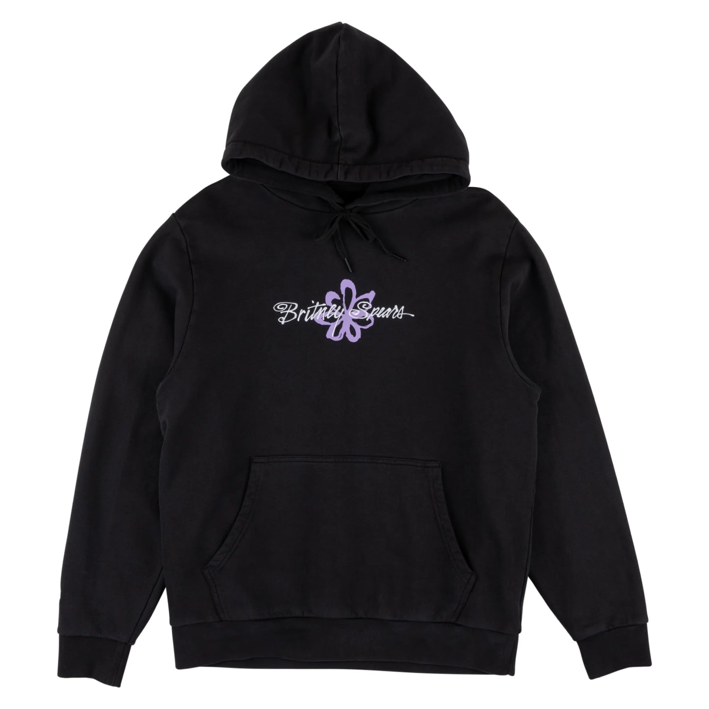 Welcome X Britney Spears Flower Pigment Dyed Hoodie - Black