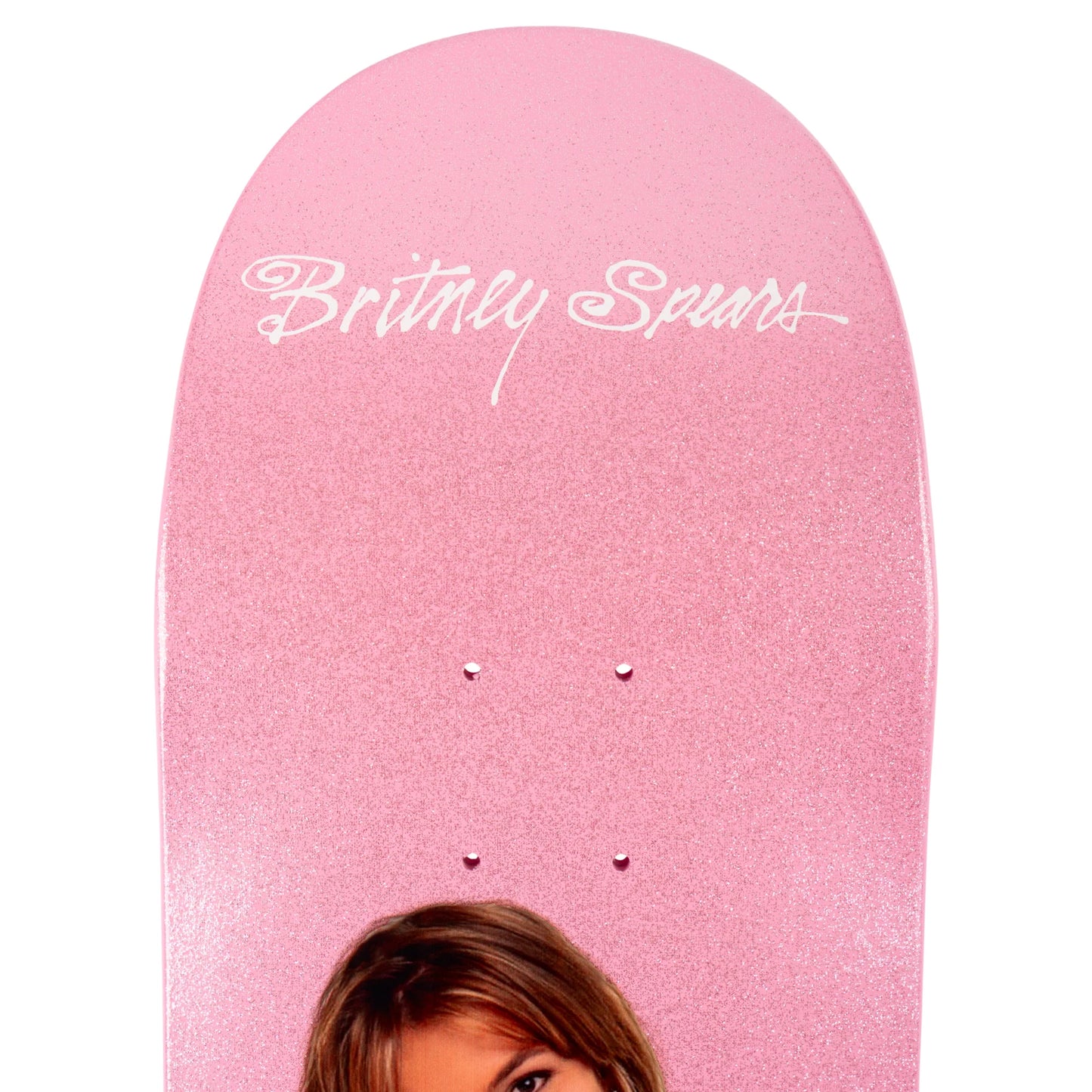 Welcome X Britney Spears Baby One More Time Deck - 8.25 Pink Glitter