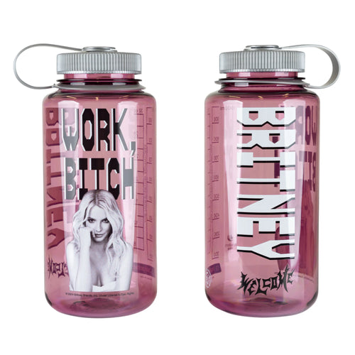 Welcome X Britney Spears Work Bitch Nalgene Bottle - Pink