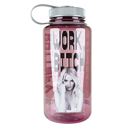 Welcome X Britney Spears Work Bitch Nalgene Bottle - Pink