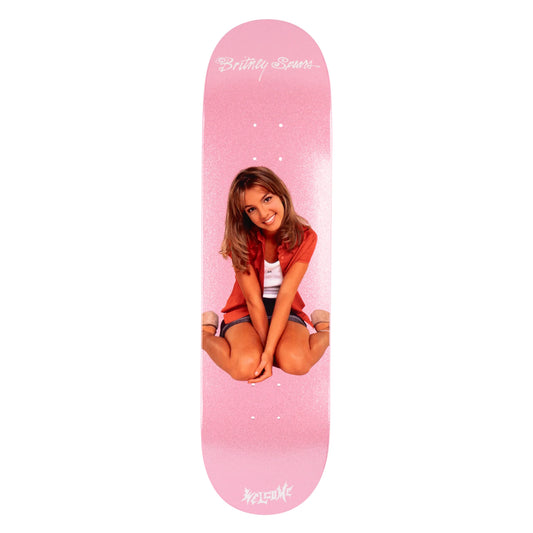 Welcome X Britney Spears Baby One More Time Deck - 8.25 Pink Glitter