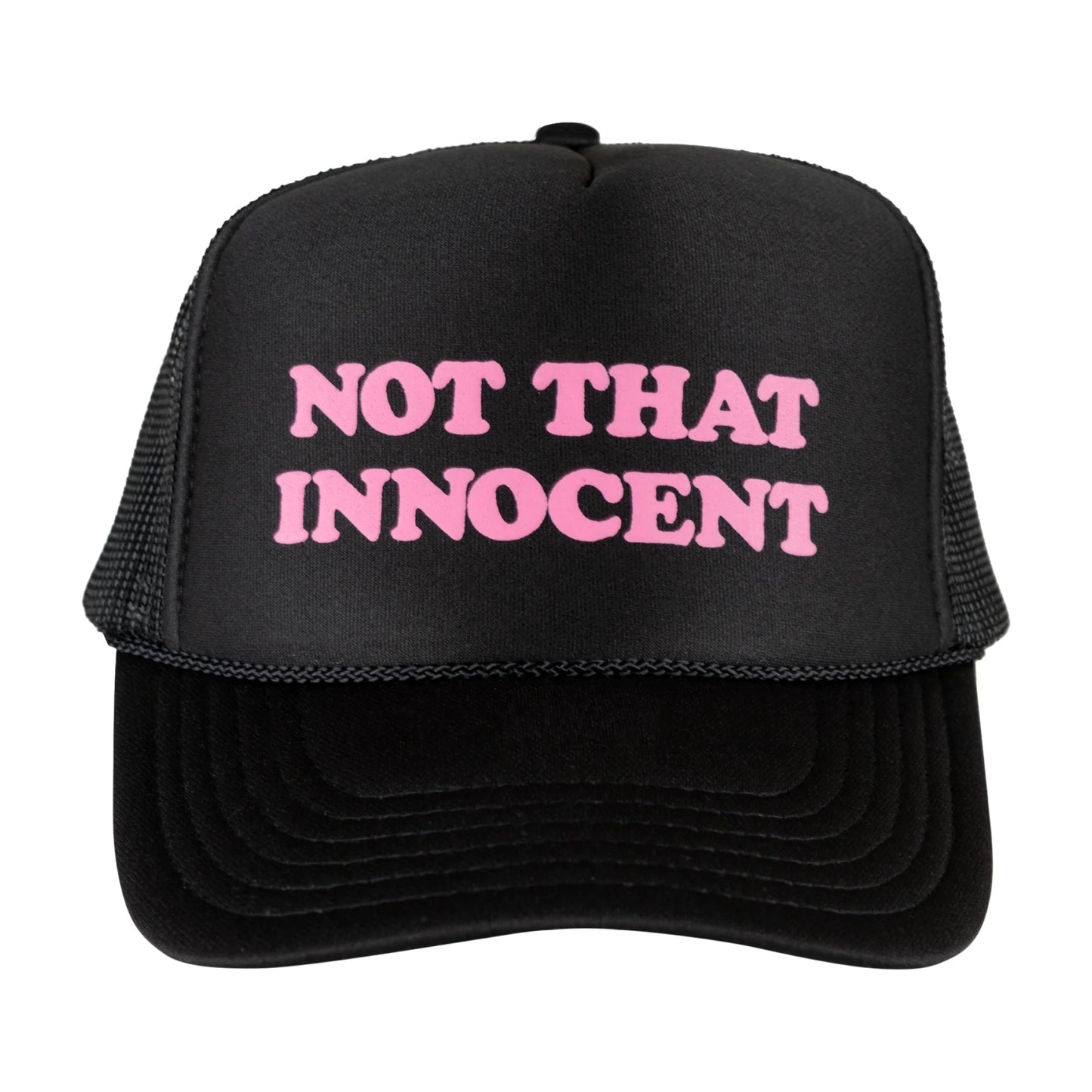 Welcome X Britney Spears Not That Innocent Trucker Hat - Black