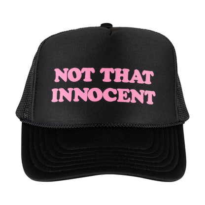 Welcome X Britney Spears Not That Innocent Trucker Hat - Black