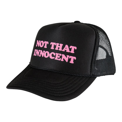 Welcome X Britney Spears Not That Innocent Trucker Hat - Black