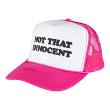 Load image into Gallery viewer, Welcome X Britney Spears Not That Innocent Trucker Hat - Pink