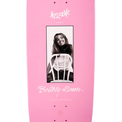 Welcome X Britney Spears Baby One More Time On Boline 2.0 Deck - 9.5 Pink Glitter