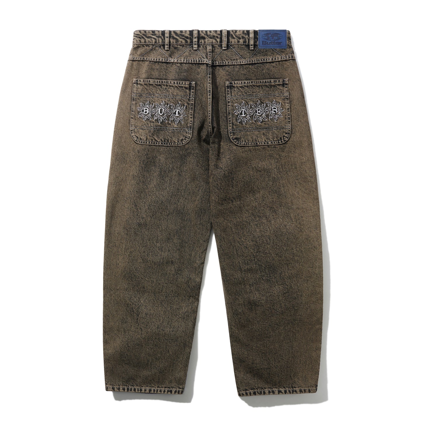 Butter Goods Bronco Denim Jeans - Brown Tint