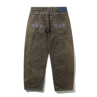 Butter Goods Bronco Denim Jeans - Brown Tint