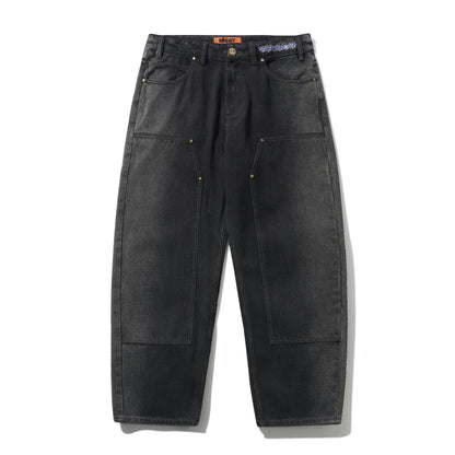 Butter Goods Bronco Denim Jeans - Washed Black