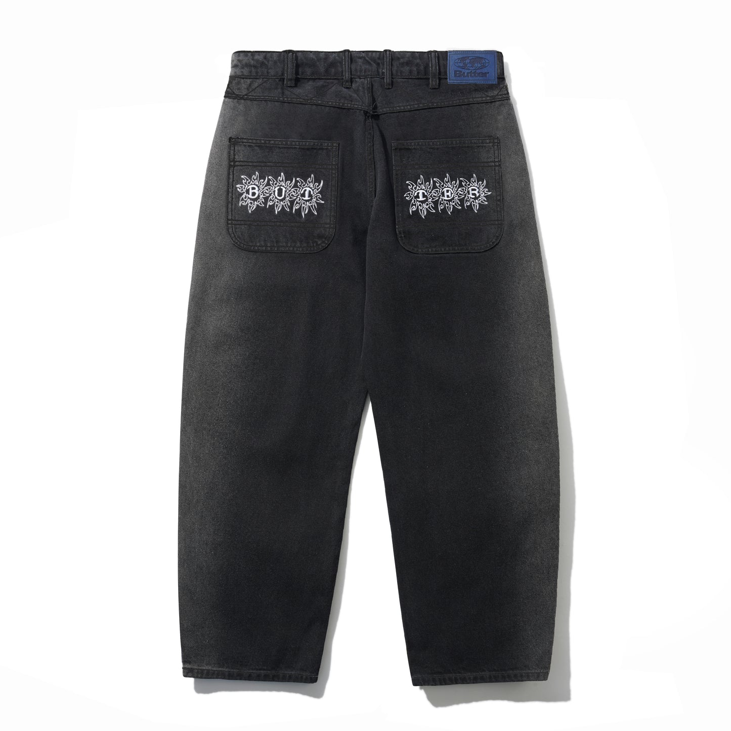 Butter Goods Bronco Denim Jeans - Washed Black