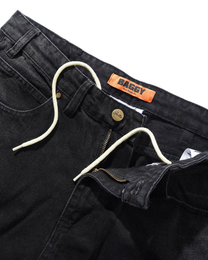 Butter Goods Bronco Denim Jeans - Washed Black
