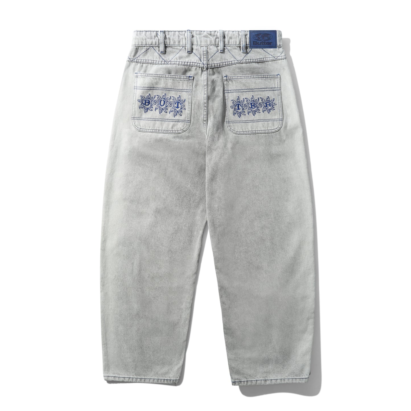 Butter Goods Bronco Denim Jeans - Washed Grey