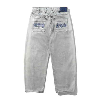 Butter Goods Bronco Denim Jeans - Washed Grey