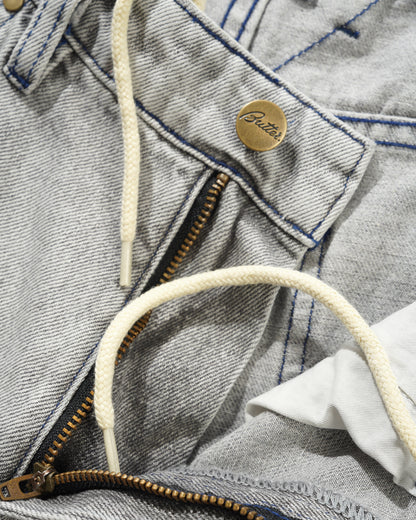 Butter Goods Bronco Denim Jeans - Washed Grey