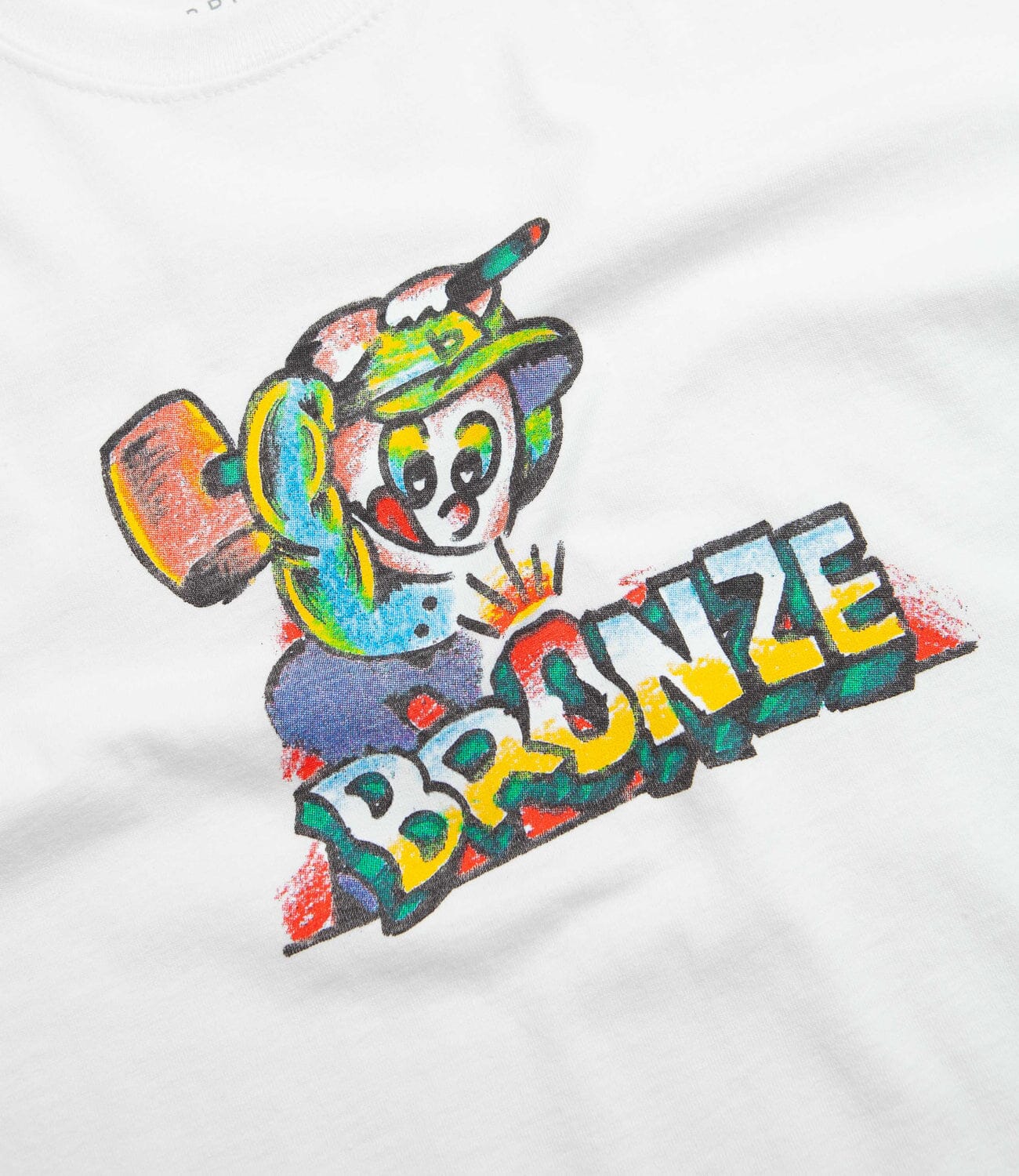 Bronze 56K Mallet Tee - White