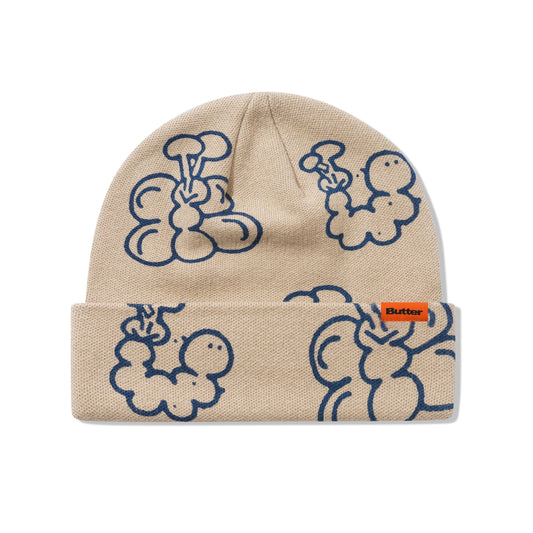 Butter Goods Bugs Beanie - Stone