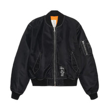 Load image into Gallery viewer, Stussy Built Reversible Bomber Jacket - Black