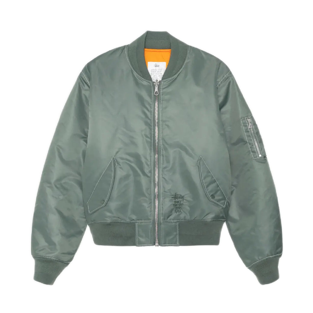 Stussy Built Reversible Bomber Jacket - Green