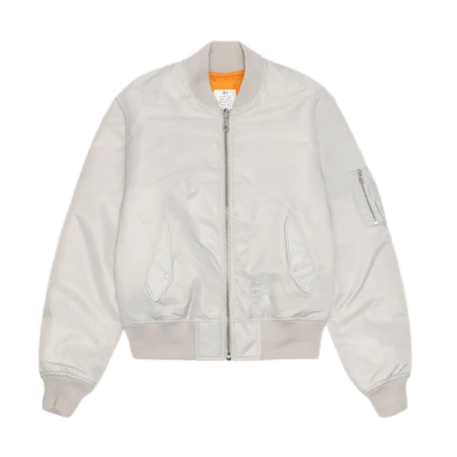 Stussy Built Reversible Bomber Jacket - Grey