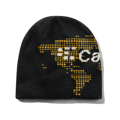 Cash Only Business Skully Beanie - Black