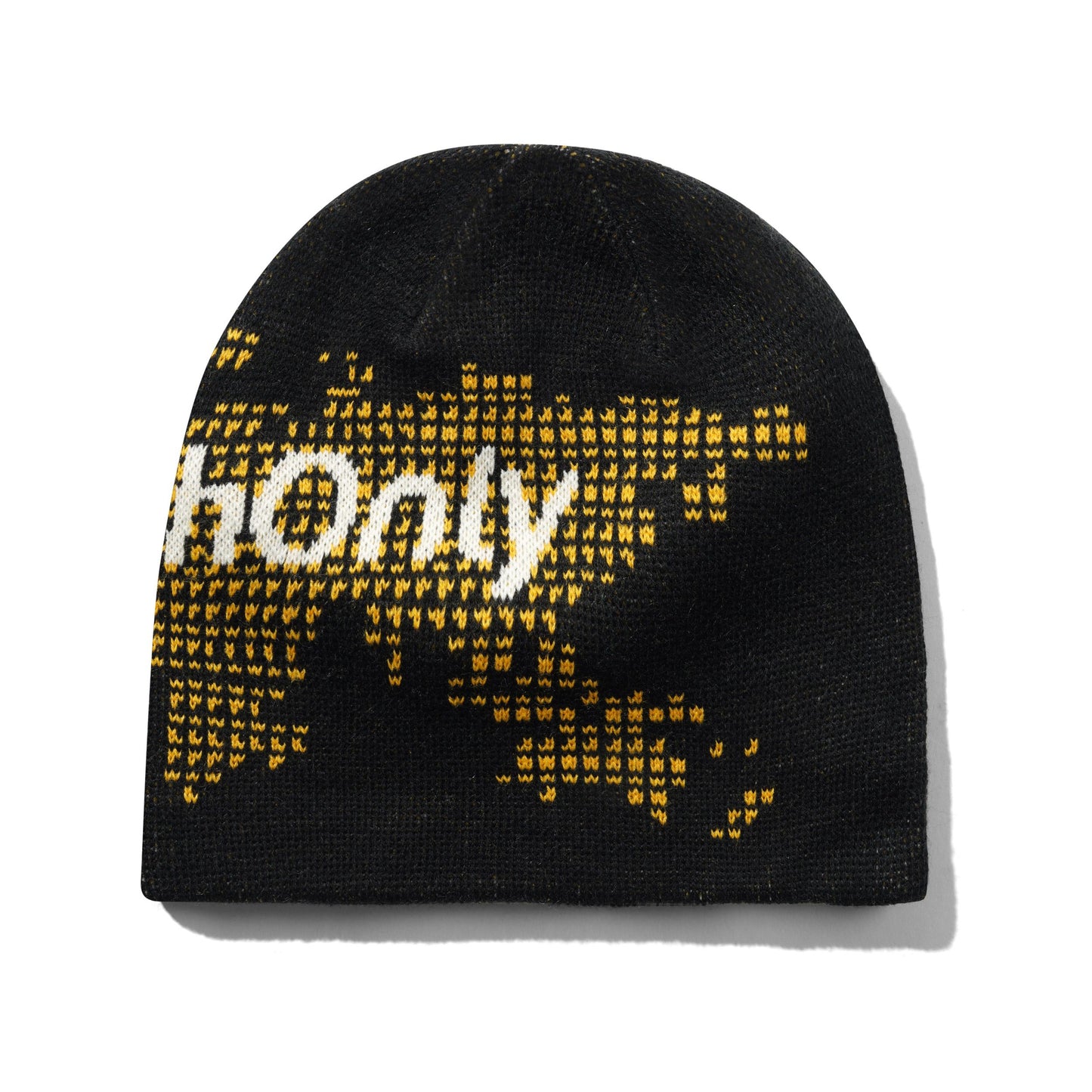 Cash Only Business Skully Beanie - Black