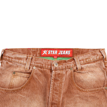 Carpet Company Aged C-Star Jeans - Rust